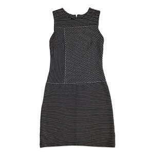 Tommy Hilfiger Sheath Mini Dress Petite 4 Black and White Workwear